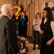 Steve Martin as Charles Hayden-Savage alongside Verson at the season finale’s “Killer Reveal Party.”